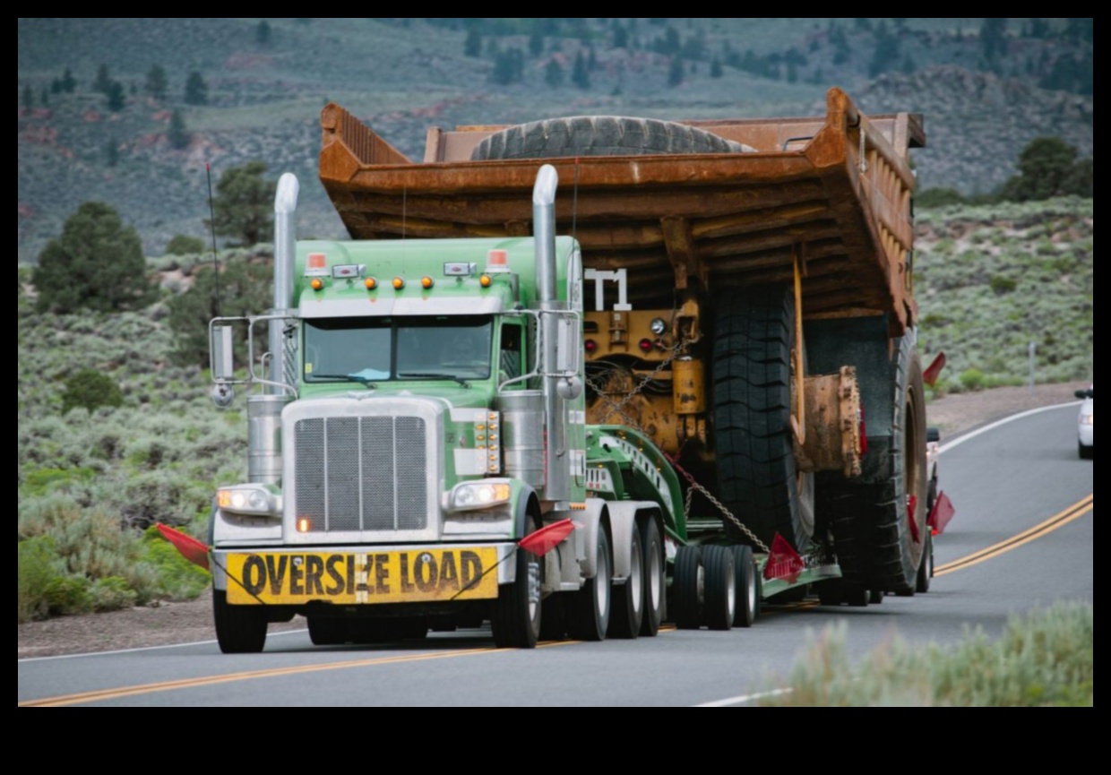 Aventuri cu încărcături supradimensionate: camioane care abordează provocări monumentale de transport