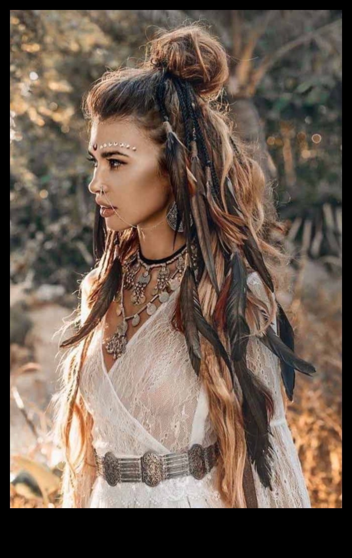 Boho Bliss: Coafuri boeme pentru petrecere, fără efort