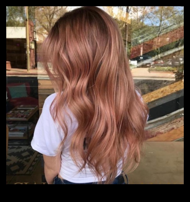 Strălucire Rose Gold: Obținerea culorii perfecte de păr trandafiriu